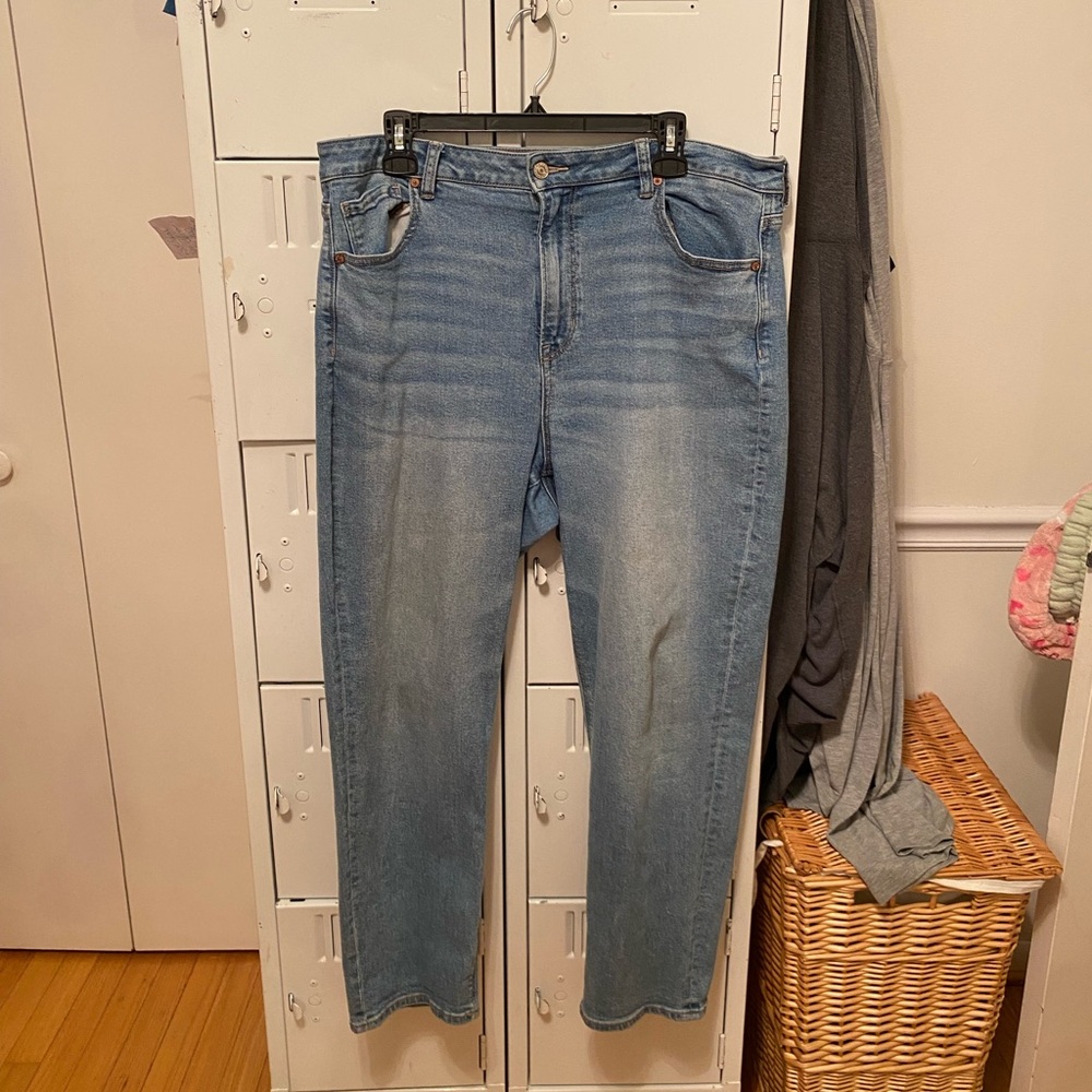 AE Stretch Mom Jeans